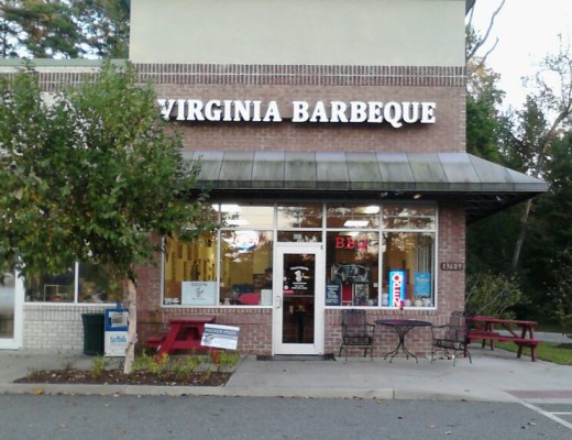 Virginia Barbeque, Carrollton, VA.
