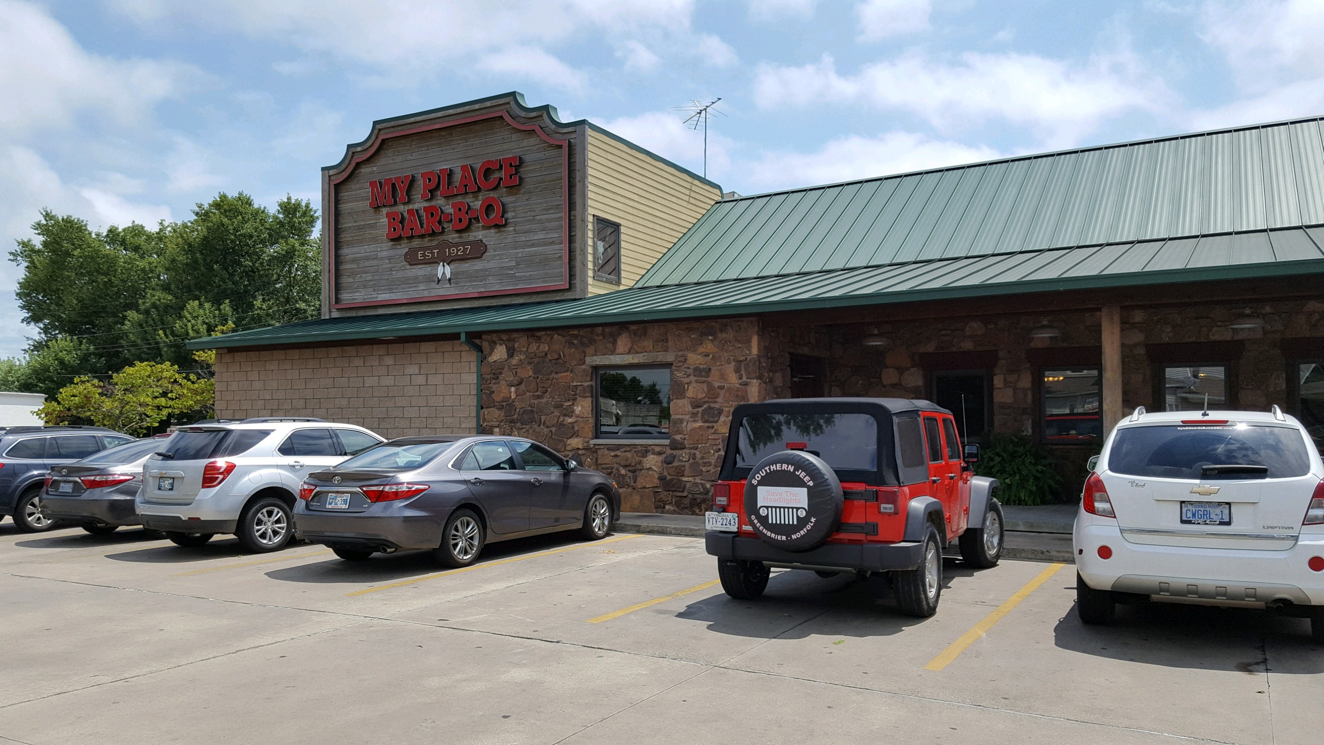 My Place Bar B Q Muskogee OK Patrick s BBQ Trail